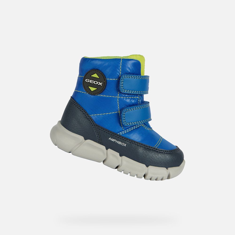 Botas Geox Bebe Azuis - Flexyper Abx Boy - LFBAP4279